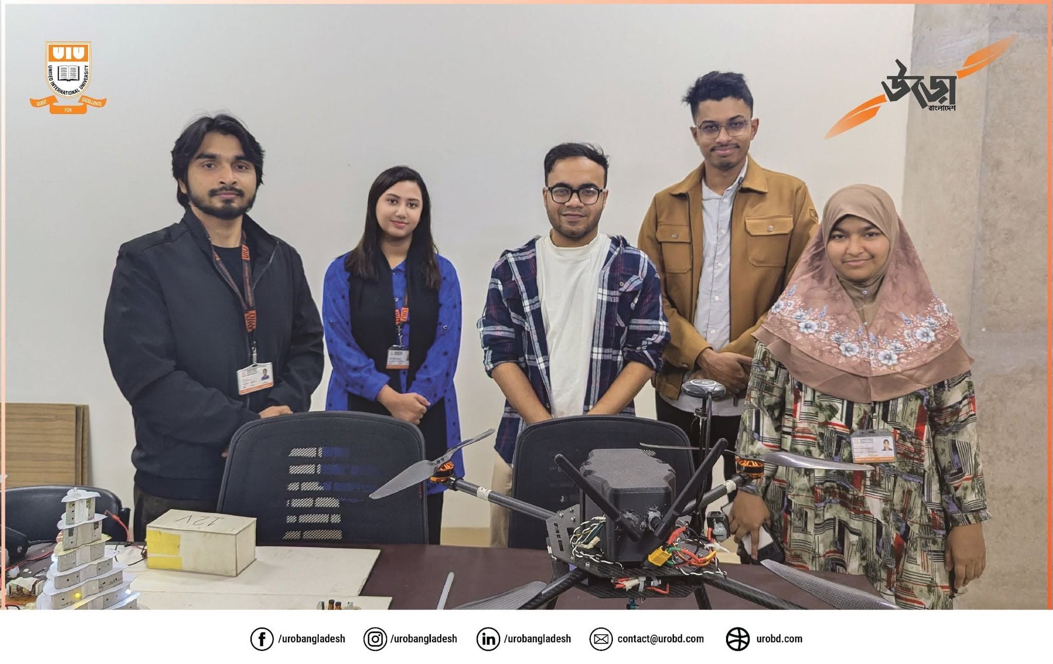 We were honored to welcome Khaled Nur , Animator, YouTuber, Storyteller to the URO Bangladesh office