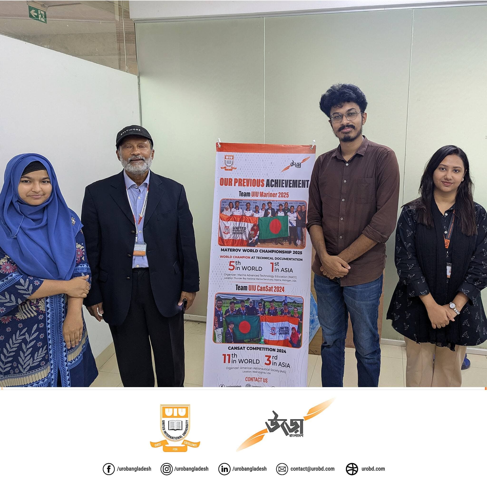 Uro Bangladesh Welcomes Dr. Iqbal F Hussain 